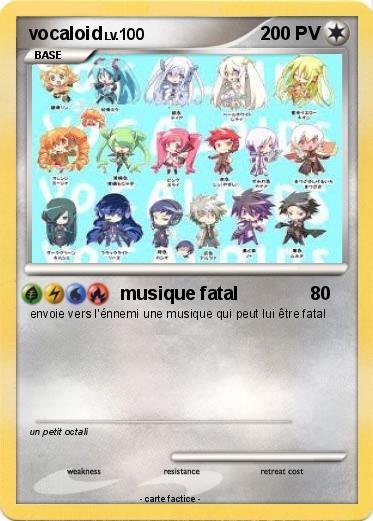 Pokemon vocaloid