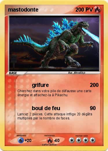 Pokemon mastodonte