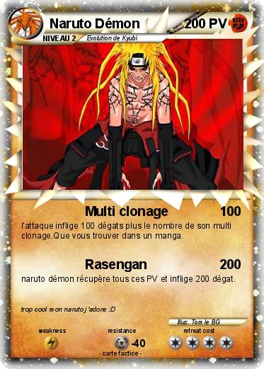 Pokemon Naruto Démon