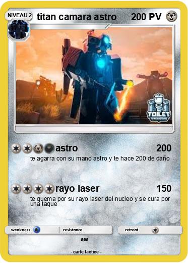 Pokemon titan camara astro