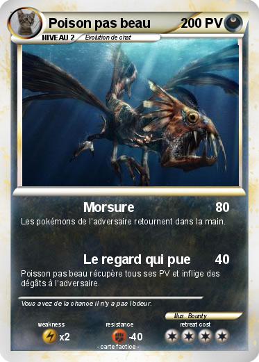 Pokemon Poison pas beau