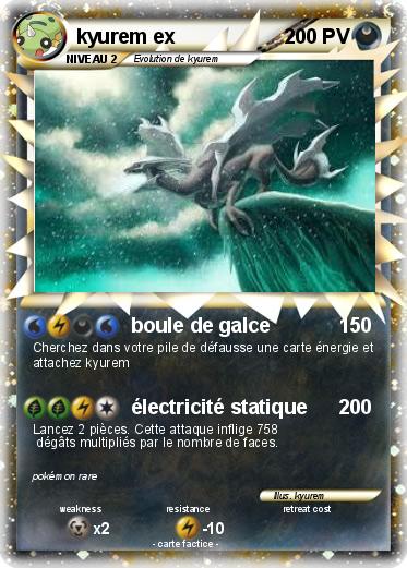 Pokemon kyurem ex