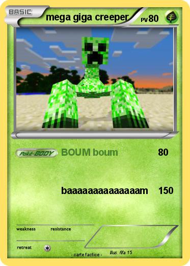 Pokemon mega giga creeper