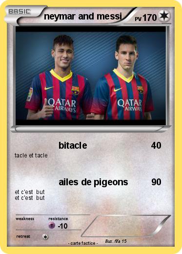 Pokemon neymar and messi