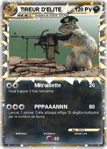 Pokemon TIREUR D'ELITE