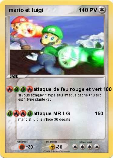Pokemon mario et luigi