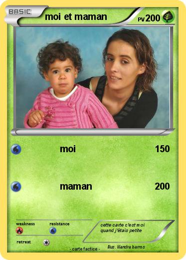 Pokemon moi et maman
