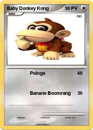Pokemon Baby Donkey Kong