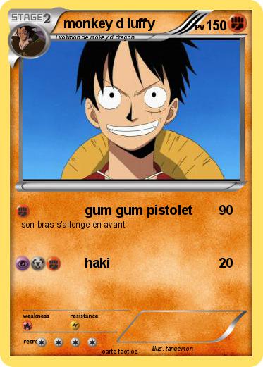 Pokemon monkey d luffy