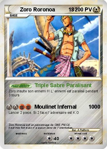 Pokemon Zoro Roronoa         18