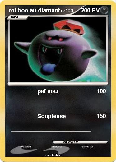 Pokemon roi boo au diamant