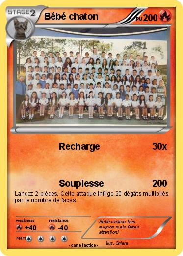 Pokemon Bébé chaton