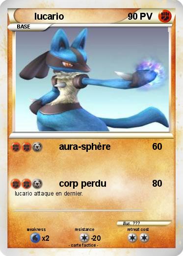 Pokemon lucario