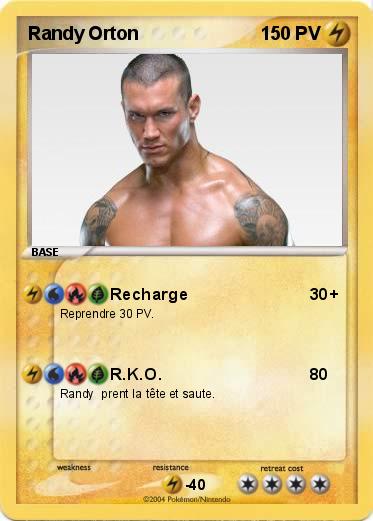 Pokemon Randy Orton
