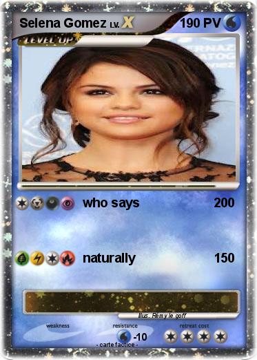 Pokemon Selena Gomez