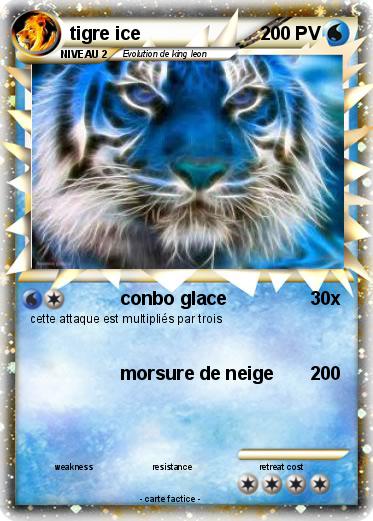 Pokemon tigre ice