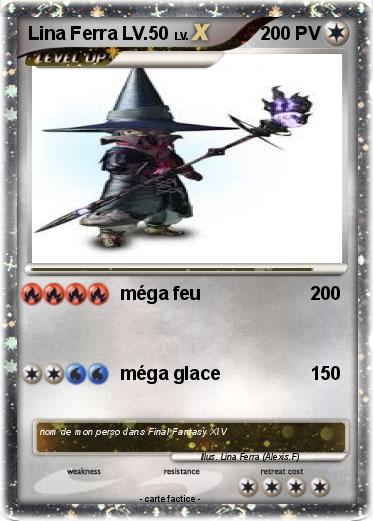 Pokemon Lina Ferra LV.50