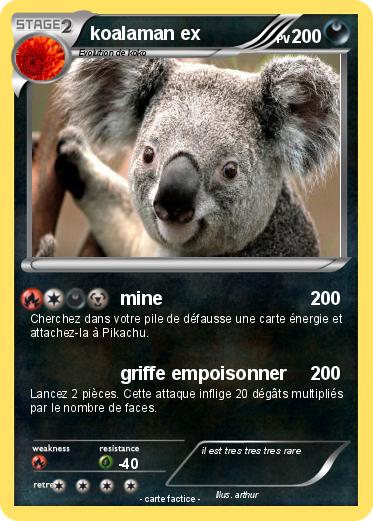 Pokemon koalaman ex