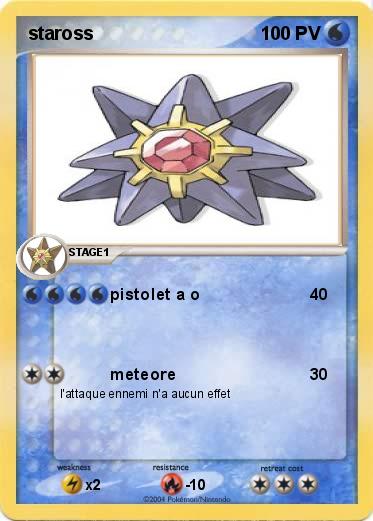 Pokemon staross