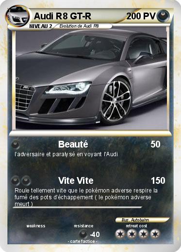 Pokemon Audi R8 GT-R