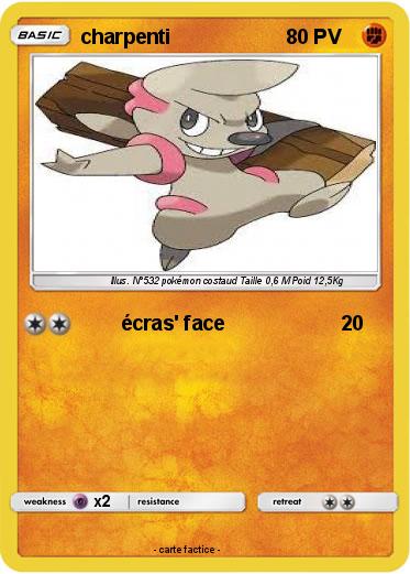 Pokemon charpenti