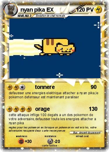 Pokemon nyan pika EX
