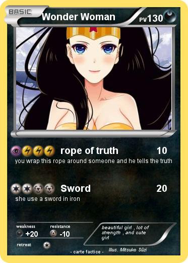 Pokemon Wonder Woman