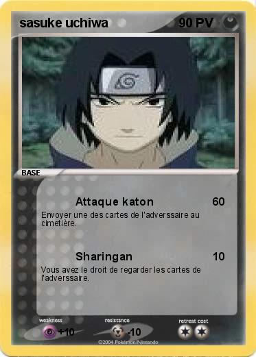 Pokemon sasuke uchiwa