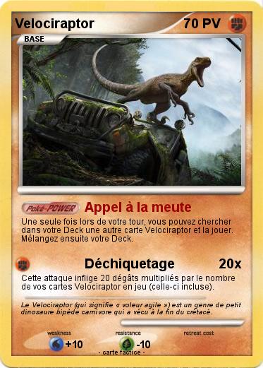 Pokemon Velociraptor