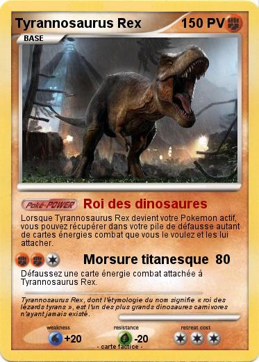 Pokemon Tyrannosaurus Rex