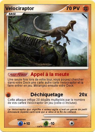 Pokemon Velociraptor