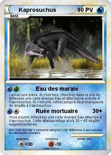 Pokemon Kaprosuchus