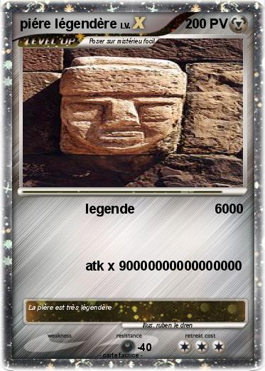 Pokemon piére légendère