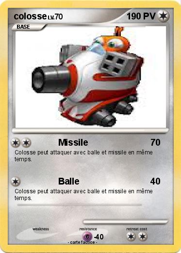 Pokemon colosse