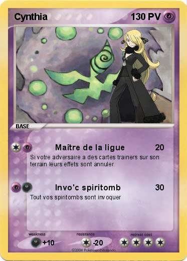 Pokemon Cynthia
