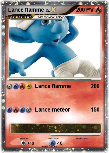 Pokemon Lance flamme