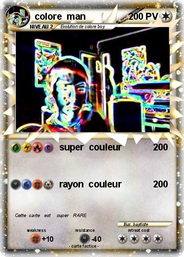 Pokemon colore  man