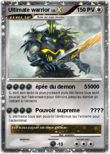 Pokemon Ultimate warrior
