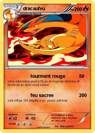 Pokemon dracaufeu