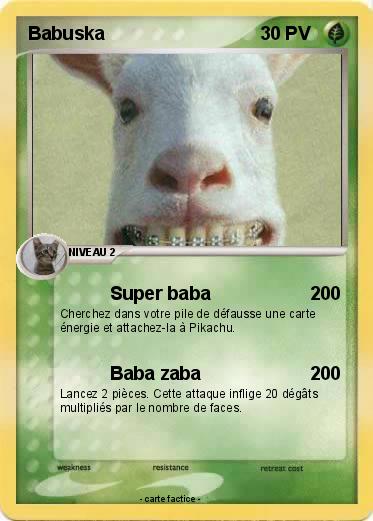 Pokemon Babuska