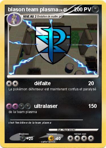 Pokemon blason team plasma