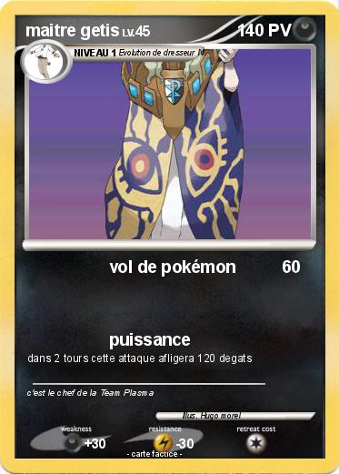 Pokemon maitre getis