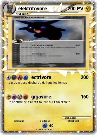 Pokemon elektritovore