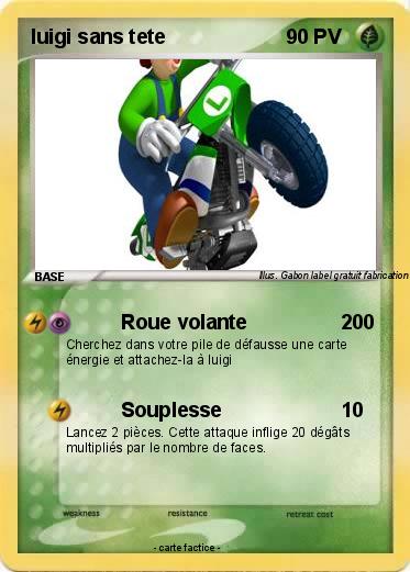 Pokemon luigi sans tete