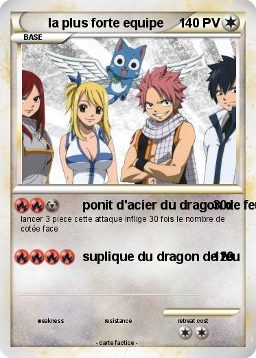 Pokemon la plus forte equipe
