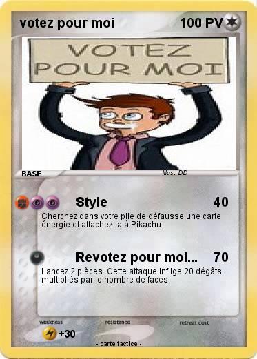 Pokemon votez pour moi