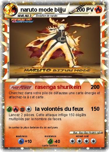 Pokemon naruto mode bijju
