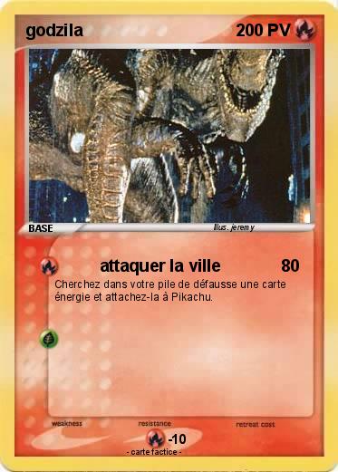 Pokemon godzila