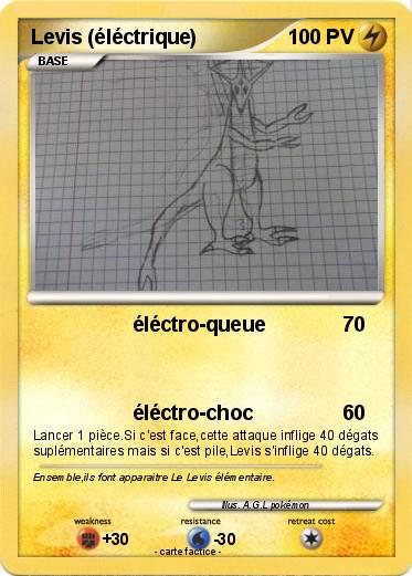 Pokemon Levis (éléctrique)