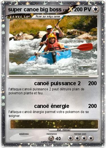 Pokemon super canoe big boss